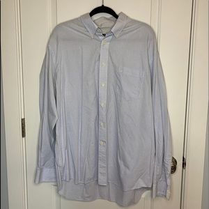 Men’s Nautica Classic Fit Stripe Button Down Shirt
